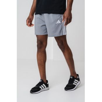 Pantaloni scurti cu benzi laterale cu logo