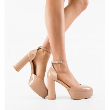 Pantofi dama Shah Beige