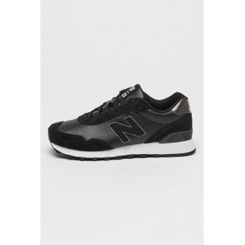 Pantofi sport cu garnituri de piele intoarsa 515