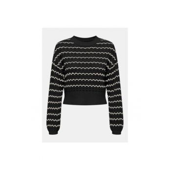Pulover dama -  303388072 - Bumbac - XL INTL - Negru