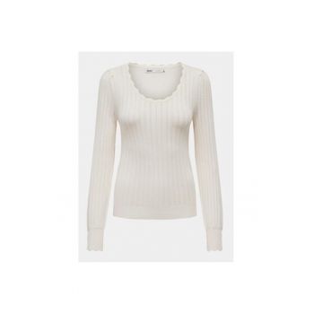 Pulover dama -  303390631 - Viscoza - XS INTL - Alb