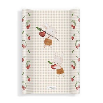 Saltea de infasat bebe cu intaritura 70x47,5 Cherry Fun CP5