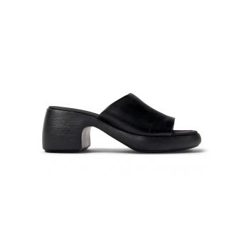 Sandale slip-on cu toc masiv Thelma