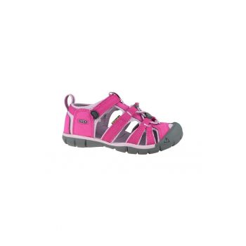 Sandale trekking fete -  Seacamp II Cnx JR - Piele naturala/Sintetic - Roz -