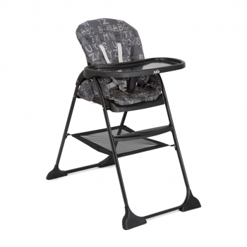 Scaun de masa Joie Mimzy Snacker ABC Charcoal