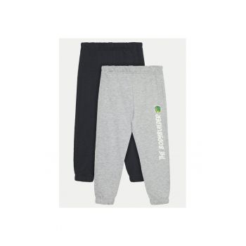 Set 2 perechi pantaloni copii -  832520 - Gri - Bumbac