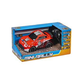 Tec-toy Mini Rally R/C 1:24 2,4ghz W/light, Red (471275)