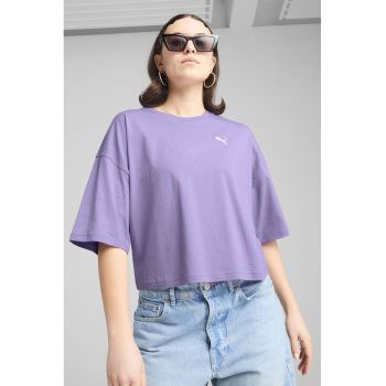 Tricou crop lejer