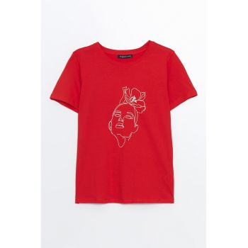 Tricou din bumbac cu imprimeu