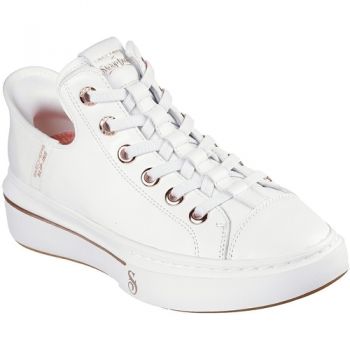 Adidasi Pantofi sport femei Skechers Snoop One-og Leather 186001-WHT