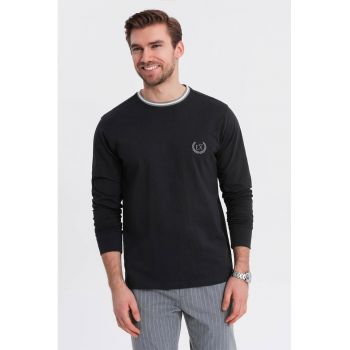 Bluza de bumbac cu logo