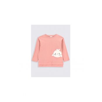 Bluza Fete -  303333485 - Bumbac - Roz