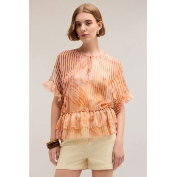 Bluza regular fit in dungi