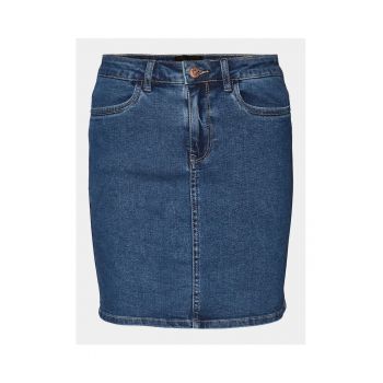 Fusta dama -  303613556 - Albastru - Bumbac