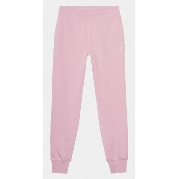 Pantaloni dama -  303823689 - Roz - Bumbac