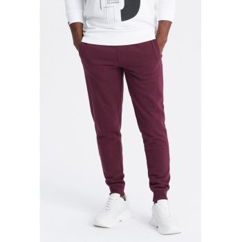 Pantaloni de trening din bumbac cu buzunare laterale