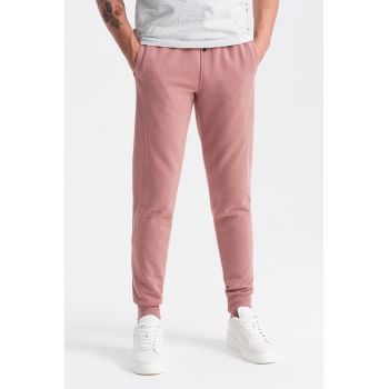 Pantaloni de trening din bumbac cu buzunare laterale