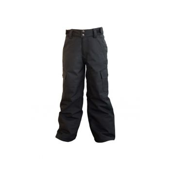 Pantaloni Schi Copii  Khan - Negru - Marime: 10
