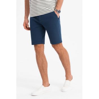 Pantaloni scurti cu buzunare oblice
