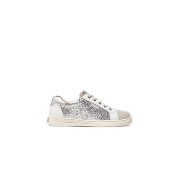 Pantofi copii -  87869 - Piele naturala - Gri | Argintiu