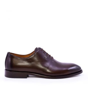 Pantofi oxford bărbați Enzo Bertini Premium Collection maro din piele naturală 3389BP2360M
