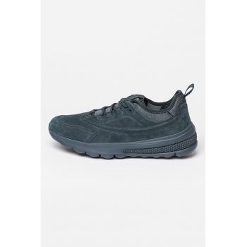 Pantofi sport de piele intoarsa si material textil Spherica