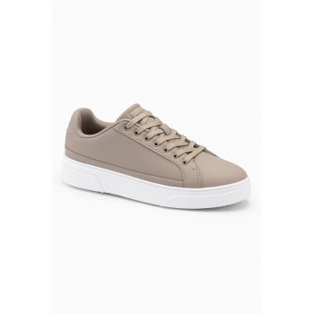 Pantofi sport low-cut de piele ecologica