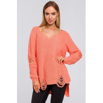 Pulover cu gauri -