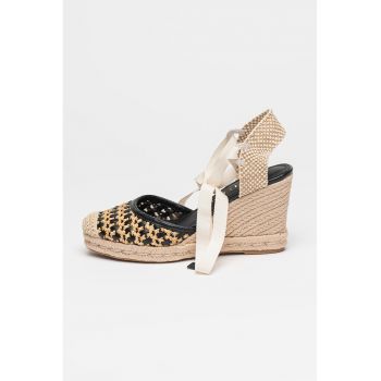 Sandale-espadrille wedge