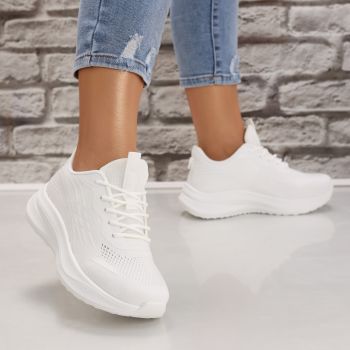 Adidasi dama Albi din Textil Xarya