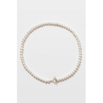 Colier din aur filat de 14k cu perle