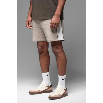 Pantaloni scurti relaxed fit cu buzunare laterale