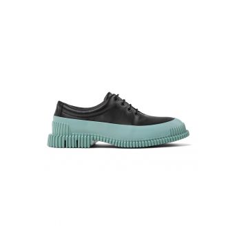Pantofi de piele cu talpa striata Pix