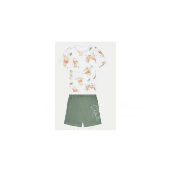 Pijama copii -  834166 - Verde - Bumbac