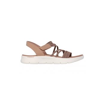 Sandale de piele ecologica cu velcro