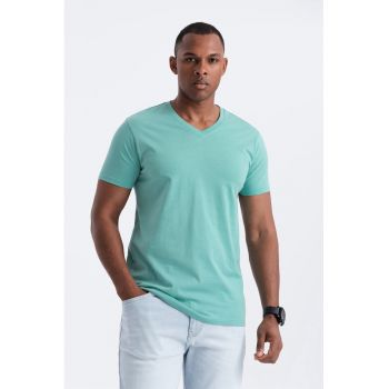 Tricou cu decolteu in V