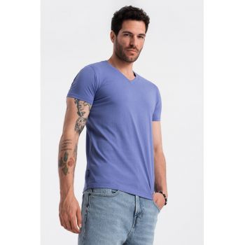 Tricou cu decolteu in V