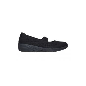 Balerini slip-ins cu model tricotat Arya