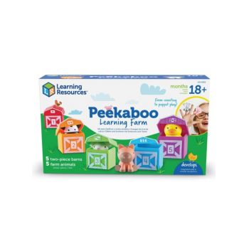 Learning Resources Peekaboo Learning Farm (lsp6805-sca)