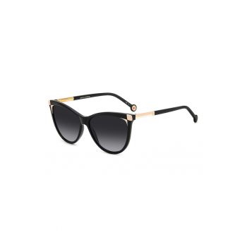 Ochelari de soare cat-eye cu lentile in degrade
