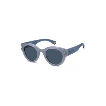 Ochelari de soare rotunzi unisex cu lentile polarizate