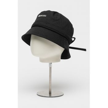 Palarie bucket ajustabila cu logo metalic Gadjo