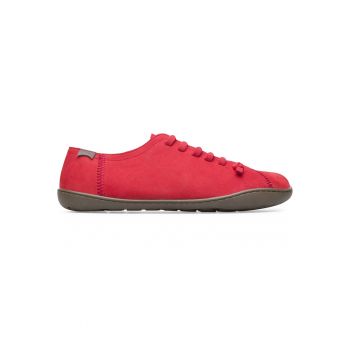 Pantofi casual din piele nabuc Peu 1697