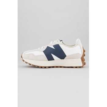 Pantofi sport cu garnituri de piele intoarsa 327