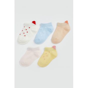 Set de sosete cu inimi - 5 perechi