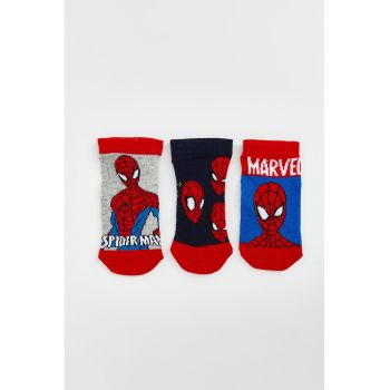 Set de sosete pana la glezna Spider-Man - 3 perechi