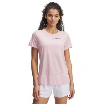 Tricou cu decolteu la baza gatului si logo - pentru fitness