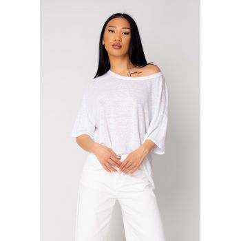 Tricou dama din 100% IN - White 16980
