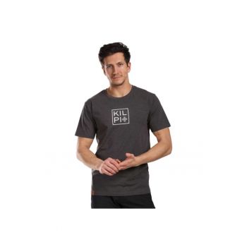 Tricou sport barbati  Vibe - gri inchis - bumbac