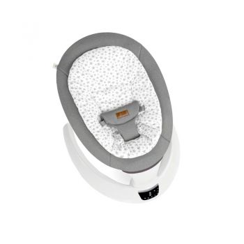 Balansoar electric Jane Moon Star cu 5 trepte de viteza, Timer, 12 melodii si 5 sunete ale naturii